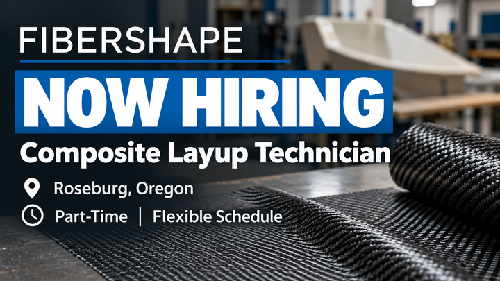 Roseburg Startup FiberShape Hiring Experienced Composite Manufacturing Technician