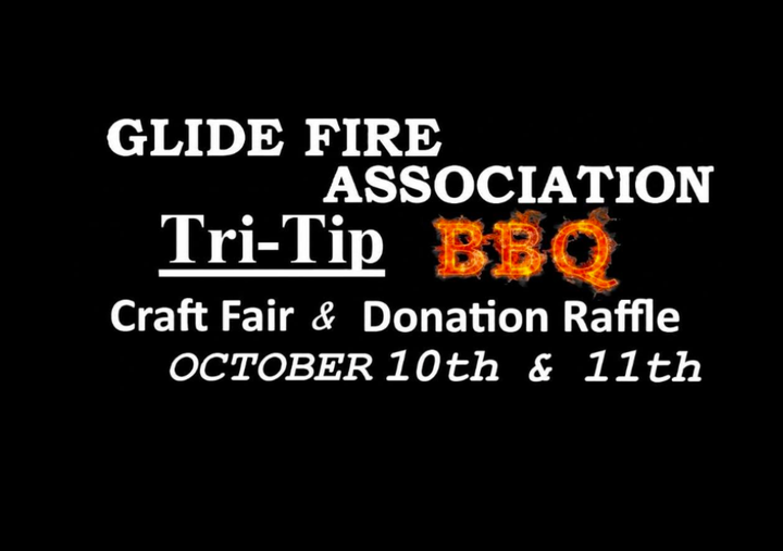 Glide Fire Volunteers to Host Tri-Tip Barbecue and Craft Fair Oct. 10-11