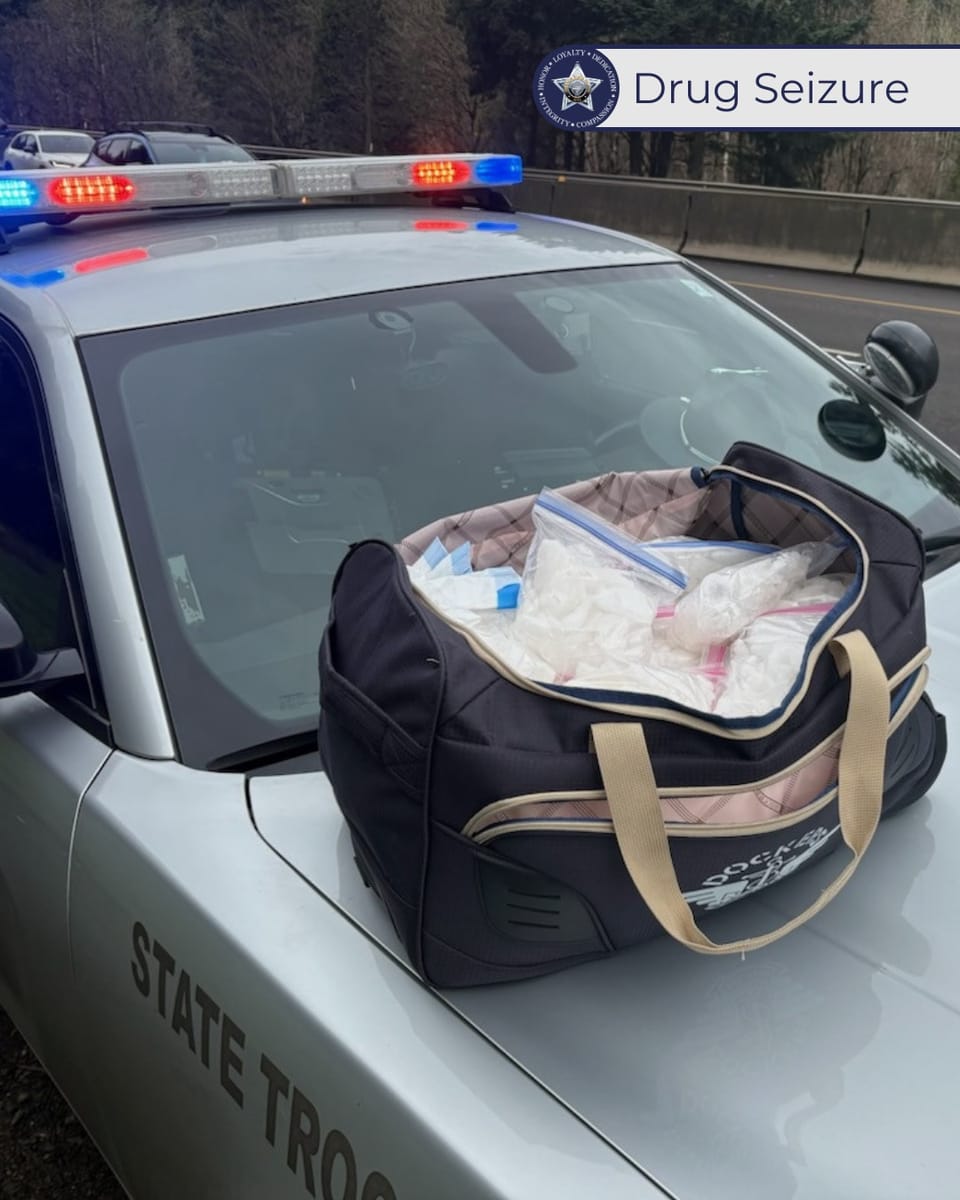 Traffic Stop Near Cottage Grove Ends With 40.5 Pounds of Meth Seized